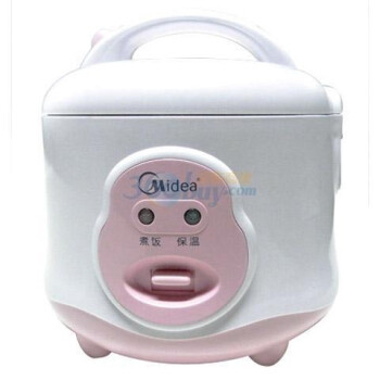 美的（midea）YH164 趣玲珑系列 机械版 电饭煲 1.6L 1.7mm高强超厚内胆