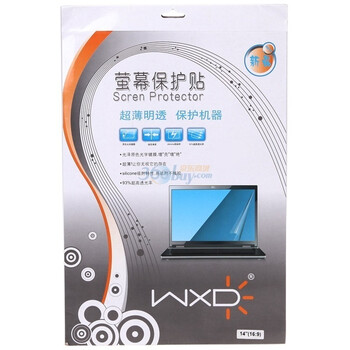 万信达（WXD）BH143KP 14英寸宽屏(16:9)液晶屏幕保护膜（透明）