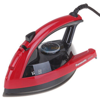 松下（Panasonic）NI-W310TS 蒸汽电熨斗 激情红 1850W 360°quick银钛涂层球面底板