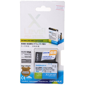 摩米士 (MOMAX) 三星i908电池 适用三星Omnia i908/Omnia i8000H/Galaxy i7500等手机
