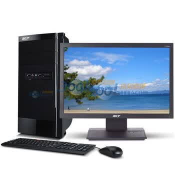 宏碁（Acer）AM3860台式电脑（G530 2G 500G DVD 读卡器 键鼠 Linux）