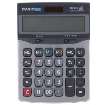 卡西欧（CASIO） 商务计算器DX-120S灰色