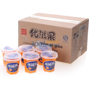 优滋果桔子果杯整箱装235g*24