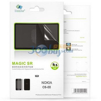 邦克仕（Benks）SR磨砂系列保护贴膜(诺基亚 Nokia C6/C6-00 贴膜)