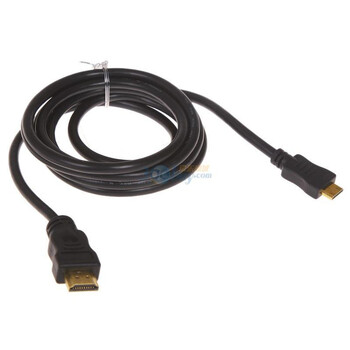 力特极细MINI HDMI转HMDI影音连接线 2米 ZC136