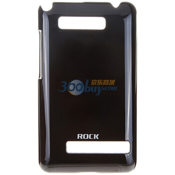 洛克（ROCK）HTC 天玺 A9188 nakedshell裸壳 轻彩系列（黑色）