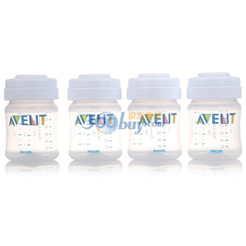 飞利浦AVENT新安怡奶水婴儿食品储存瓶组合SCF68004