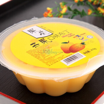 YAME果爱芒果口味布丁410g*2