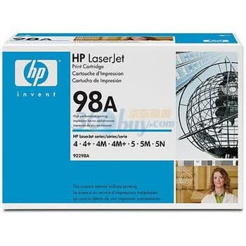 惠普（HP）LaserJet 92298A 黑色硒鼓（适用LaserJet 4/4m/4 plus/4m plus打印机）