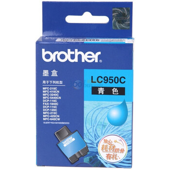 兄弟(brother) LC950C 青色墨盒 (适用MFC-210C 410CN 5440CN)