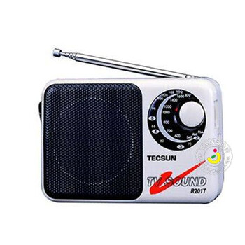 德生（TECSUN）R-201T 袖珍式调频/调幅/电视伴音收音机