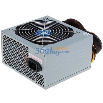金河田（Golden field）劲霸ATX-S410烈焰版 电源（额定300W/80PLUS/主动式PFC）