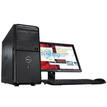戴尔（Dell）V230D-706a台式电脑（双核E3400 1G内存 500G硬盘 DVD 键鼠 ）