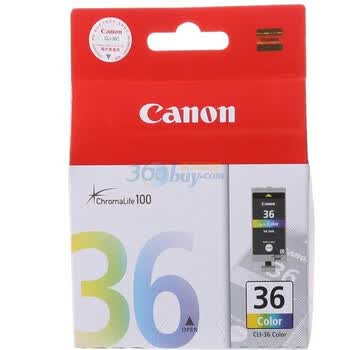 佳能（Canon）CLI-36 彩色墨盒（适用于PIXMA iP100）