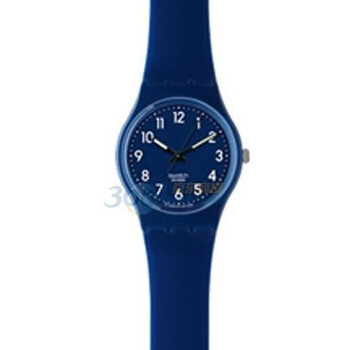 斯沃琪(Swatch)原创系列中性石英表蓝鸟 Up Wind GN230