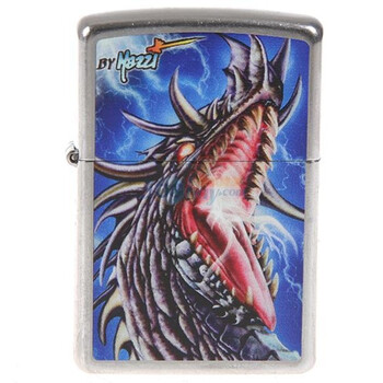 ZIPPO打火机Mazzi彩绘暴龙24786