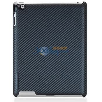 腾威尔 CarbonLook 碳纤维保护套 适用于 ipad2 含贴膜 黑色