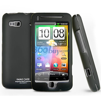 艾美克（IMAK）超薄彩壳 适用于HTC Desire Z（黑色）
