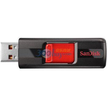 SanDisk （闪迪）酷炫（CZ36）16GB U盘黑红 全新升级 中文包装