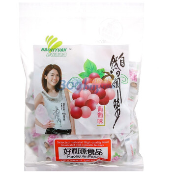 好利源脆皮鲜乳球夹心软糖口味随机320g*5袋
