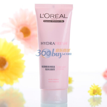 LOREAL欧莱雅清润保湿泡沫洁面膏100ml