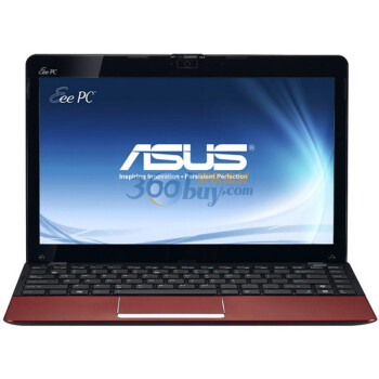 华硕（ASUS）EeePC 1215B 12.1英寸 Eee系列轻薄笔记本（AMD C-50 2G 320G 内建HD6250显示核心 BT3.0 暗红）