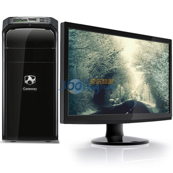 Gateway DX4850 台式电脑（i3-2100 2G 500G 1G独显 DVD 读卡器 键鼠 Linux ）