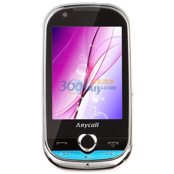 三星(SAMSUNG)M5650U 3G手机(时尚蓝)WCDMA/GSM