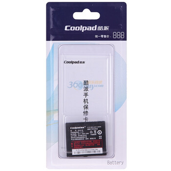 酷派（Coolpad) S100 （CPLD-36 ）原装电池 900mAh（原包）适用于S100/S60/E28