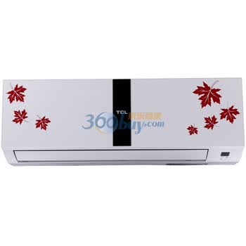 TCL KFRd-35GW/DA23 正1.5匹 壁挂式冷暖电辅型空调（白色红色花纹）