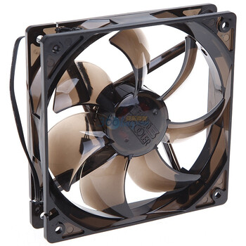 超频三（PCCOOLER）黑晶F-126B 机箱风扇（蓝光）