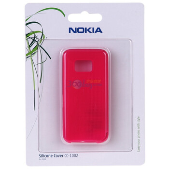 诺基亚（Nokia）5530 （粉色）CC-1002手机原装硅胶套（原包）