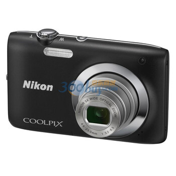 尼康（NIKON） COOLPIX S2600 便携数码相机 黑色（1400万像素 2.7寸屏 5倍光变）