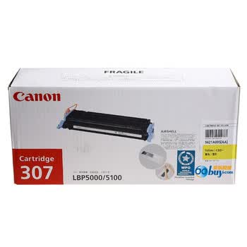 佳能（Canon）CRG-307Y 黄色墨粉（适用LBP5000/LBP5100）