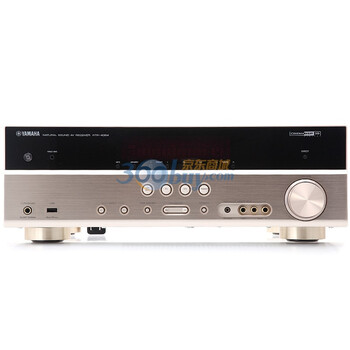 雅马哈(YAMAHA)HTR-4064 5.1声道数码家庭影院收音扩音机（功放）金色