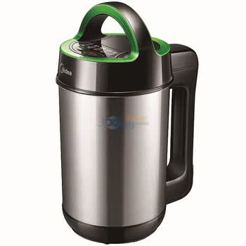 美的（Midea）DS12J21 多功能无网干豆豆浆机 1.2L 不锈钢系列 底盘加热 智能 营养不流失 雅致的外观处理