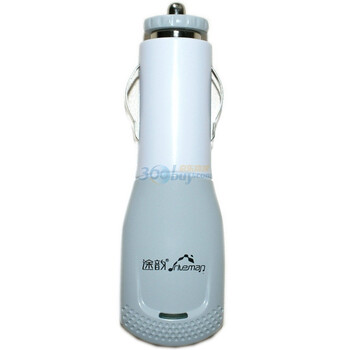 途韵大功率车载充电器 BW-C01 灰色（1000MA足功率）