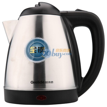格来德（Grelide）不锈钢电水壶 WWK-1501S 1.5L 1500W 全钢内胆 防干烧 德国品质