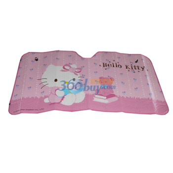 Hello Kitty气泡式前后窗遮阳挡