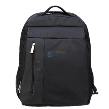 宜客莱(ECOLA) BAG-BP11BK 13-14寸马德里欧风电脑双肩包电脑包背包 (黑色)