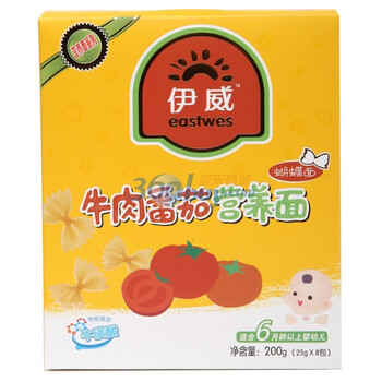 Eastwes伊威牛肉番茄蝴蝶面200g