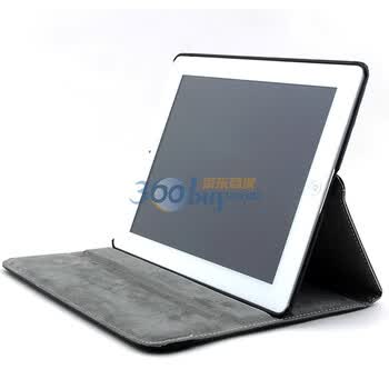 乐歌（Loctek）PAC828 IPAD2 便携式支架皮套 黑色（适用于IPAD2）