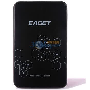 忆捷(EAGET)E609 2.5英寸USB3.0移动硬盘640G(黑色)
