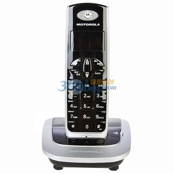 摩托罗拉（MOTOROLA) D501C 数字无绳电话（银黑色）