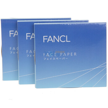 无添加FANCL吸油面纸100张x3盒