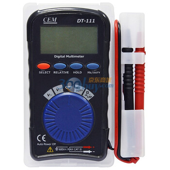 CEM华盛昌DT-111袖珍型自动量程万用表