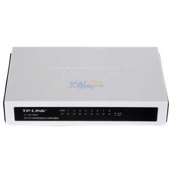 TP-Link 8口10/100M自适应桌面型以太网交换机TL-SF1008+