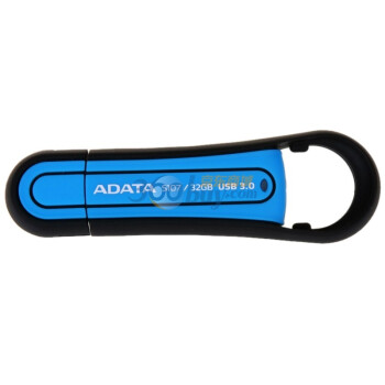 威刚（ADATA) S107 USB3.0 防水抗震闪存盘 32GB 蓝色