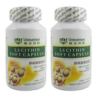 联合邦利卵磷脂软胶囊100粒（两瓶装）
