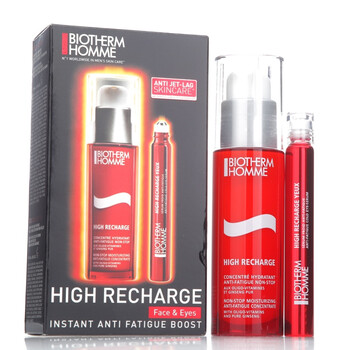 碧欧泉Biotherm男士炽能醒肤面霜50ml+炽能眼霜15ml套装